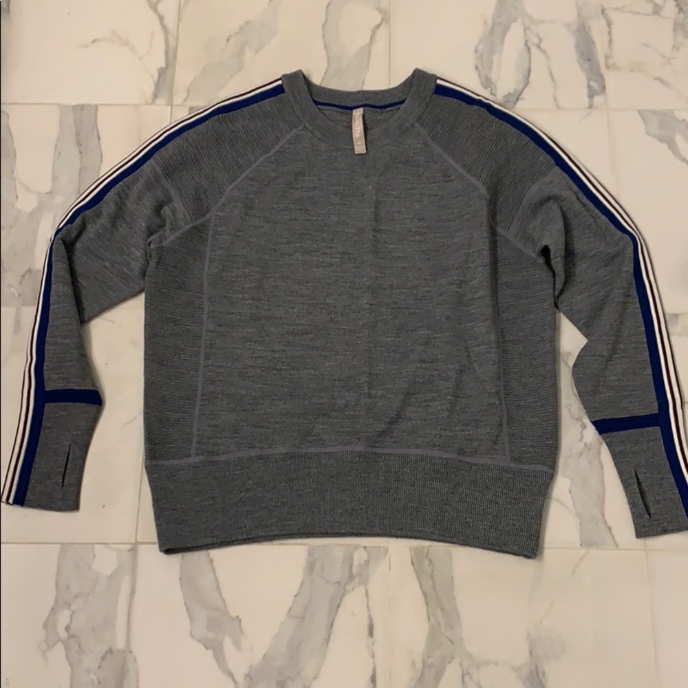 Athleta canyon color block sweater